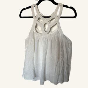 Wishlist White Sleeveless Women's Top